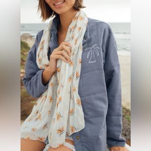 NWT Block + Ink Birds of Paradise Scarf